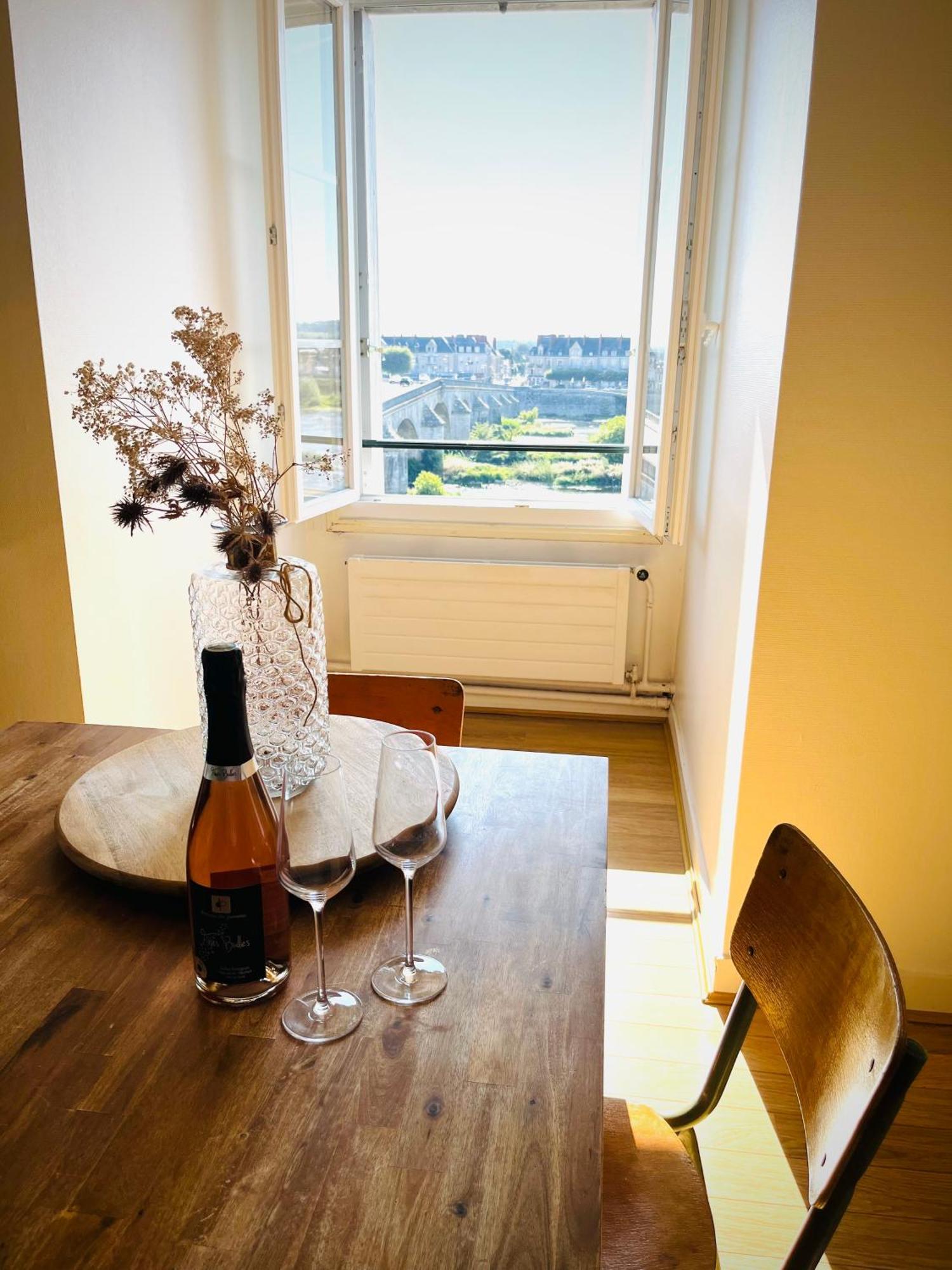 Apartamento Blois, Vue Panoramique Loire Exterior foto